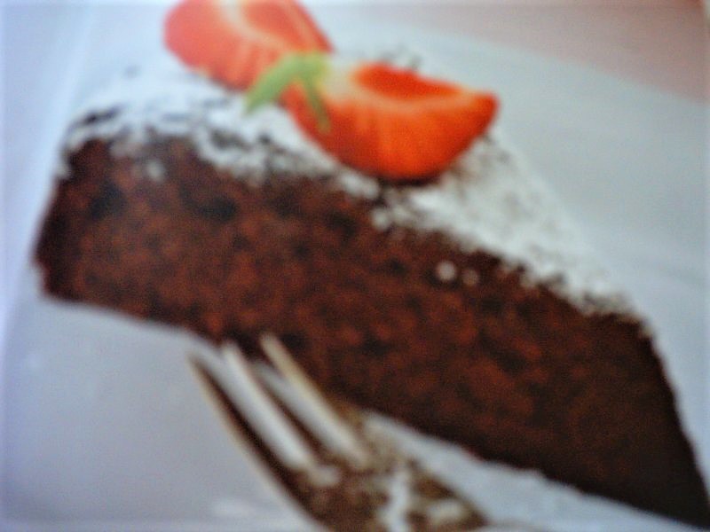 Chokoladekage med appelsin (den bedste/fedtfattige) - stort