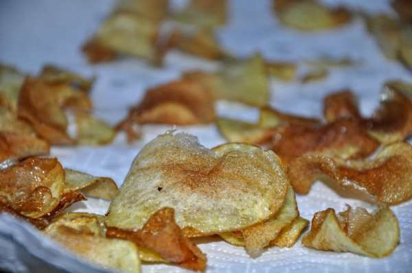 Hjemmelavede chips