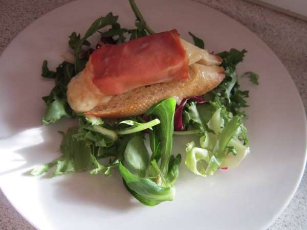 Bruschetta m. parmaskinke & brie