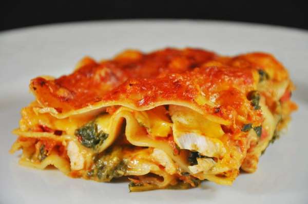 Mexicansk kyllingelasagne