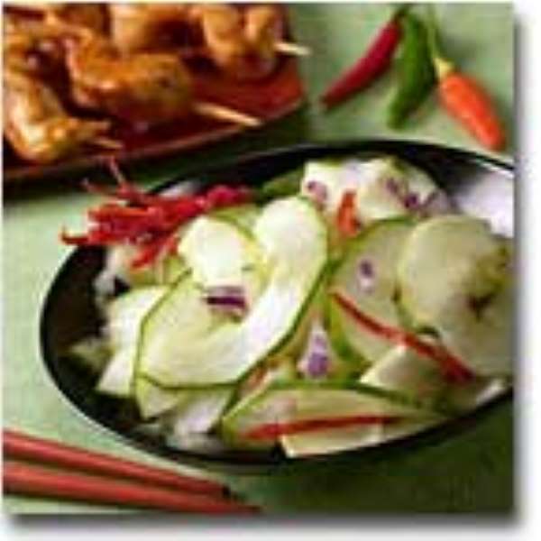 Thailandsk agurke salat