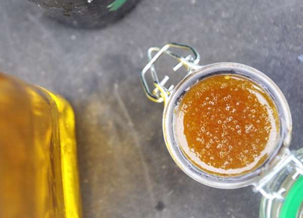 Sennep-honning-balsamicco-oliedressing
