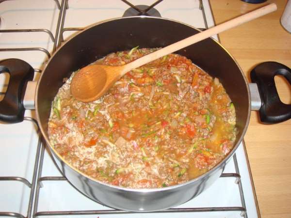 Sund spaghetti med kødsauce