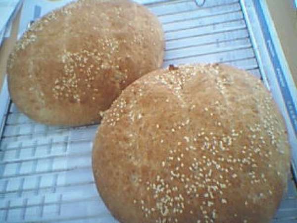 Grahamsbrød med sesam