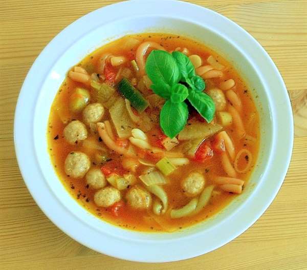 Krydret Tomatsuppe.