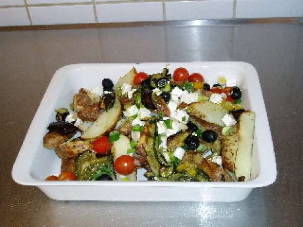 Græsk kartoffelsalat: