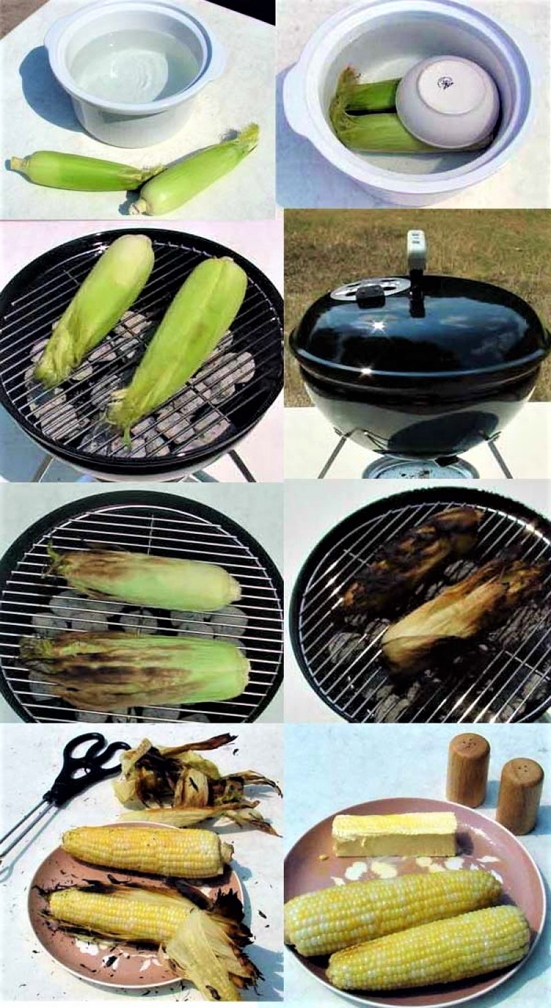 Majs på grill opskrift fra usa - stort